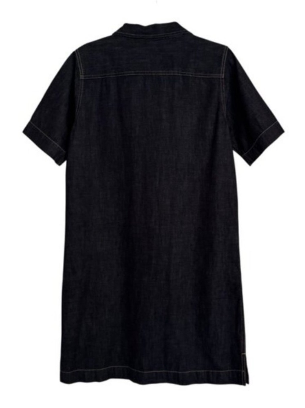 NWT Lauren Ralph Lauren Denim Shirt Dress Dark Navy Jones Street Wash Size M - Picture 7 of 14